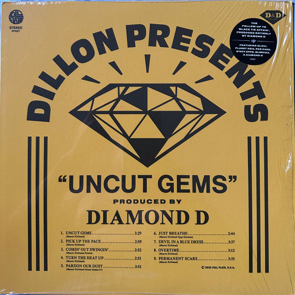 Dillon (3), Diamond D : Uncut Gems (LP)