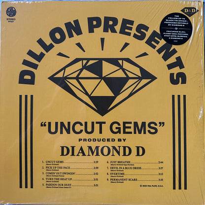 Dillon (3), Diamond D : Uncut Gems (LP)