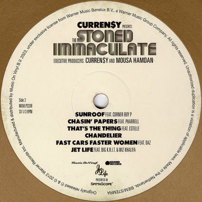 Curren$y : The Stoned Immaculate (LP, Ltd, Num, Gol)