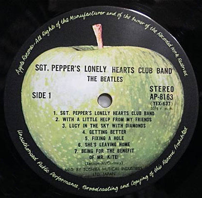 The Beatles : Sgt. Pepper's Lonely Hearts Club Band (LP, Album, RE, Gat)