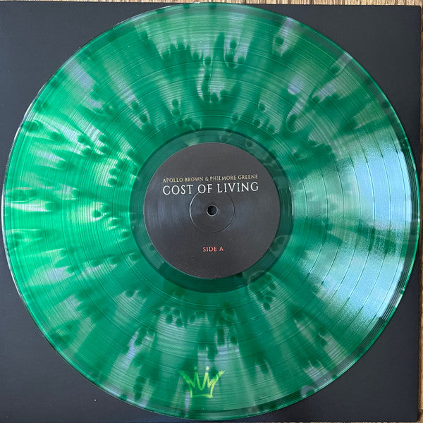 Apollo Brown & Philmore Greene : Cost Of Living (LP, Album, Gre)