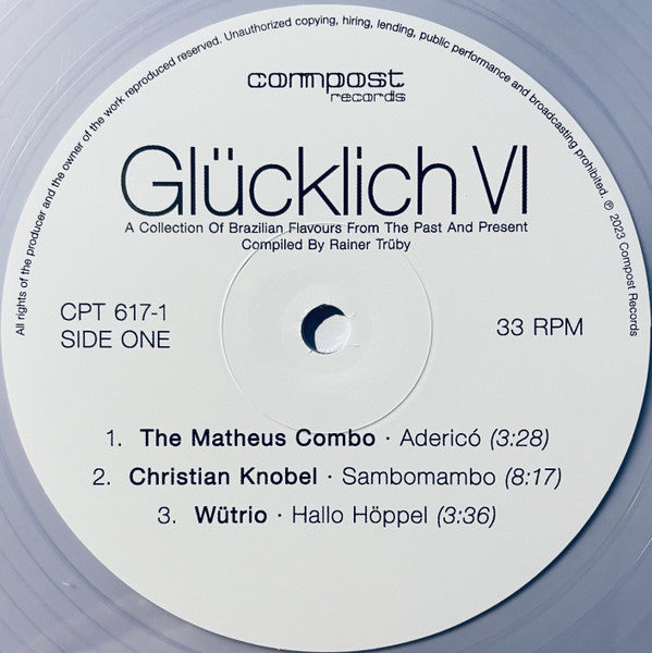 Various : Glücklich VI (2xLP, Comp, Ltd, Tra)