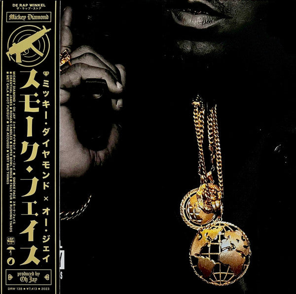 Mickey Diamond X Oh Jay : Smoke Face (LP, Ltd, Num, OBI)