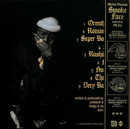 Mickey Diamond X Oh Jay : Smoke Face (LP, Ltd, Num, OBI)