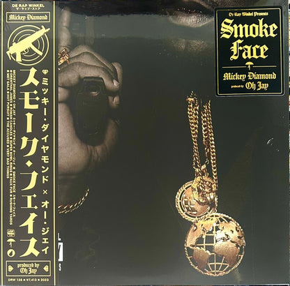Mickey Diamond X Oh Jay : Smoke Face (LP, Ltd, Num, OBI)