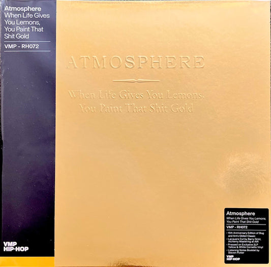 Atmosphere (2) : When Life Gives You Lemons, You Paint That Shit Gold (2xLP, Album, Club, RE, Yel)