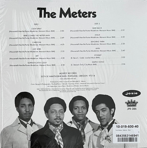 The Meters : The Meters (LP, Album, Ltd, RE, Red)
