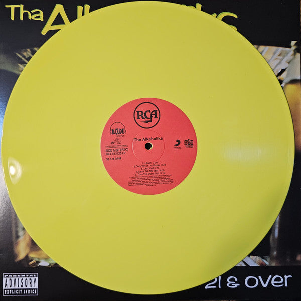 Tha Alkaholiks : 21 & Over (LP, Album, Ltd, Num, RE, Yel)