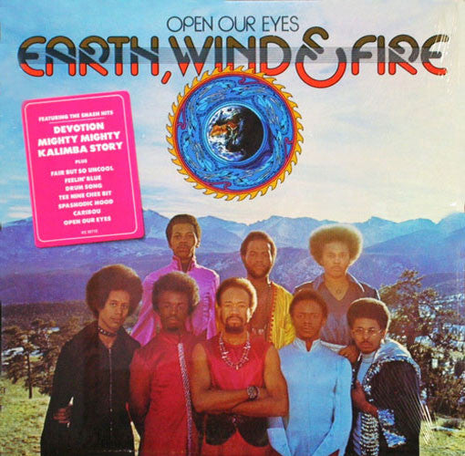 Earth, Wind & Fire : Open Our Eyes (LP, Album, RE)