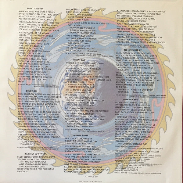 Earth, Wind & Fire : Open Our Eyes (LP, Album, RE)