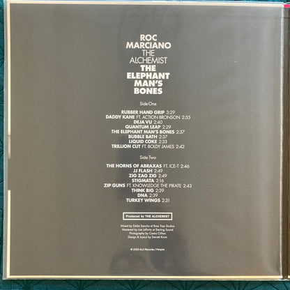 Roc Marciano & Alchemist : The Elephant Man's Bones (LP, Album, Ltd)