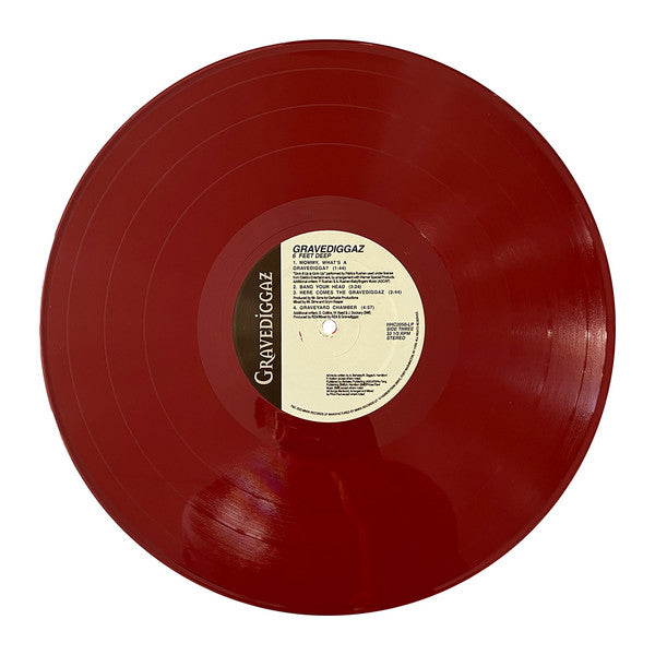 Gravediggaz : 6 Feet Deep (2xLP, Album, Ltd, RE, Blo)