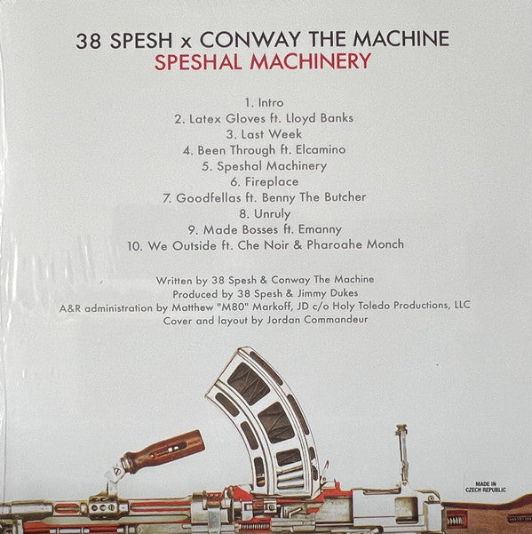38 Spesh X Conway The Machine : Speshal Machinery (LP, Album)