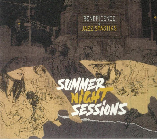 Beneficence & Jazz Spastiks : Summer Night Sessions (LP, Album)