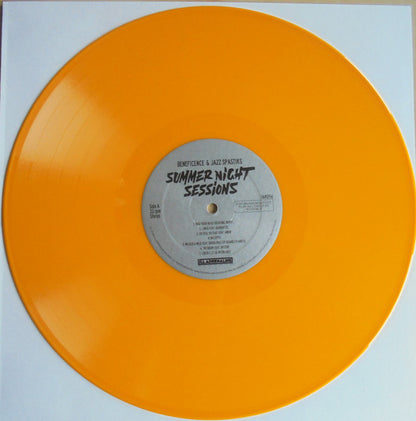Beneficence &  Jazz Spastiks : Summer Night Sessions (LP, Album, Ltd, Yel)