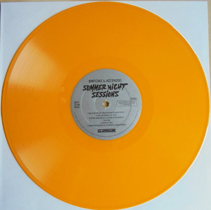 Beneficence &  Jazz Spastiks : Summer Night Sessions (LP, Album, Ltd, Yel)