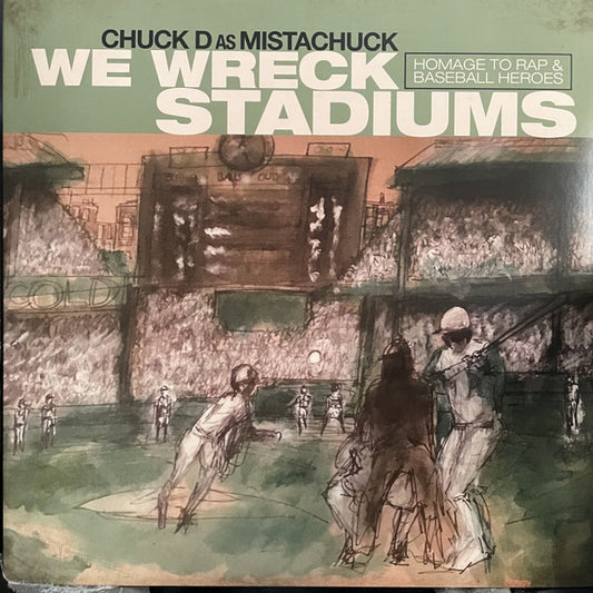 Chuck D : We Wreck Stadiums (LP, Album, Cok)