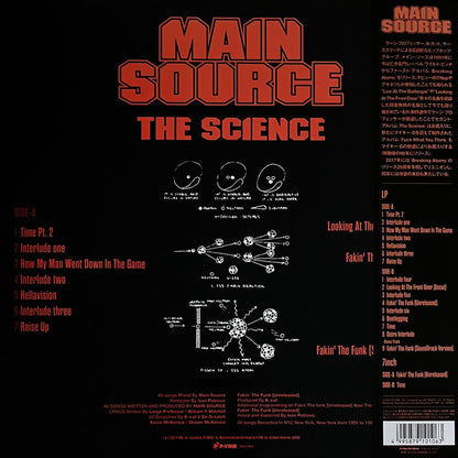 Main Source : The Science (LP, Ora + 7" + Dlx, Obi)