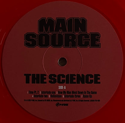 Main Source : The Science (LP, Ora + 7" + Dlx, Obi)