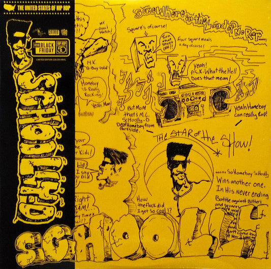 Schoolly D : Schoolly-D (LP, Album, RSD, Ltd, RE, Yel)