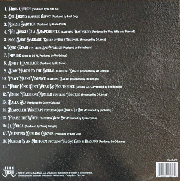 Vinnie Paz : All Are Guests In The House Of God (2xLP, Album, Gre)