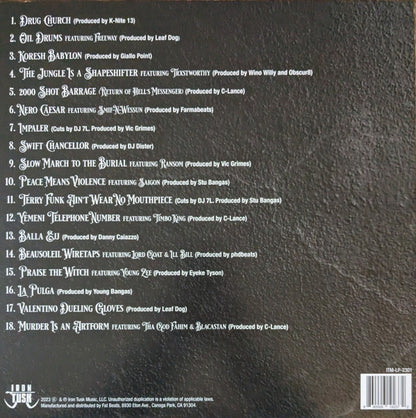 Vinnie Paz : All Are Guests In The House Of God (2xLP, Album, Gre)
