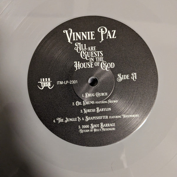 Vinnie Paz : All Are Guests In The House Of God (2xLP, Album, Gre)