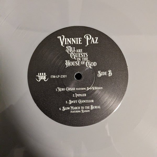 Vinnie Paz : All Are Guests In The House Of God (2xLP, Album, Gre)