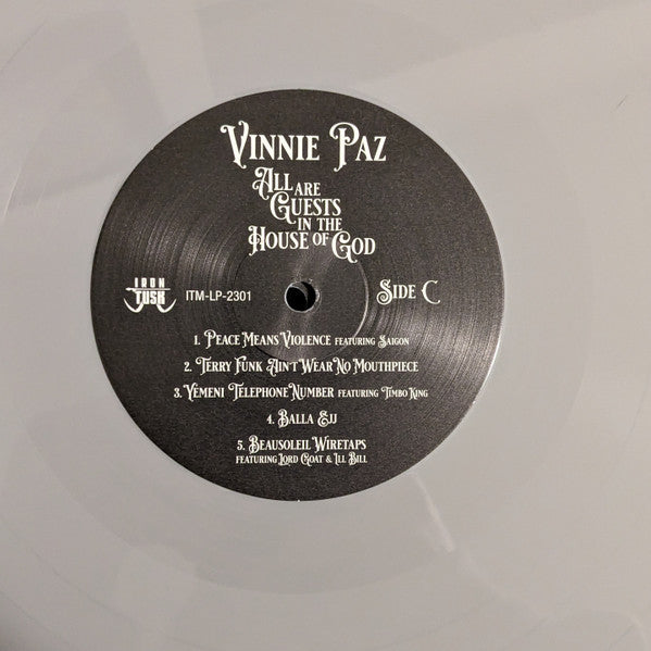 Vinnie Paz : All Are Guests In The House Of God (2xLP, Album, Gre)