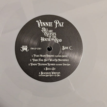 Vinnie Paz : All Are Guests In The House Of God (2xLP, Album, Gre)