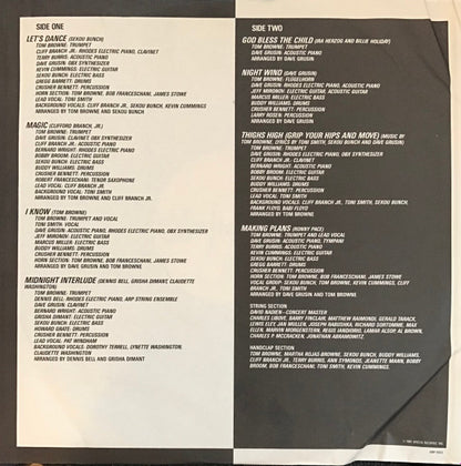 Tom Browne : Magic (LP, Album, Pit)