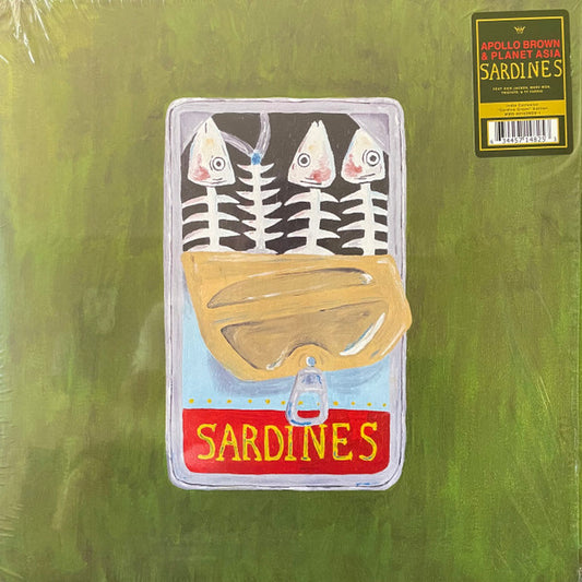 Apollo Brown & Planet Asia : Sardines (LP, Album, Gre)