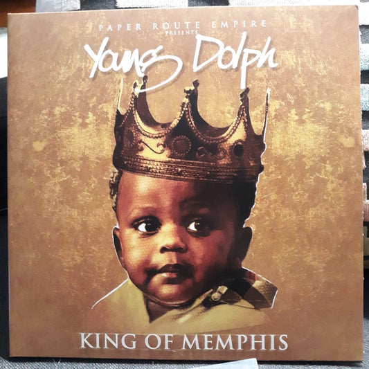 Young Dolph : King Of Memphis  (LP, Album, RE, Gol)