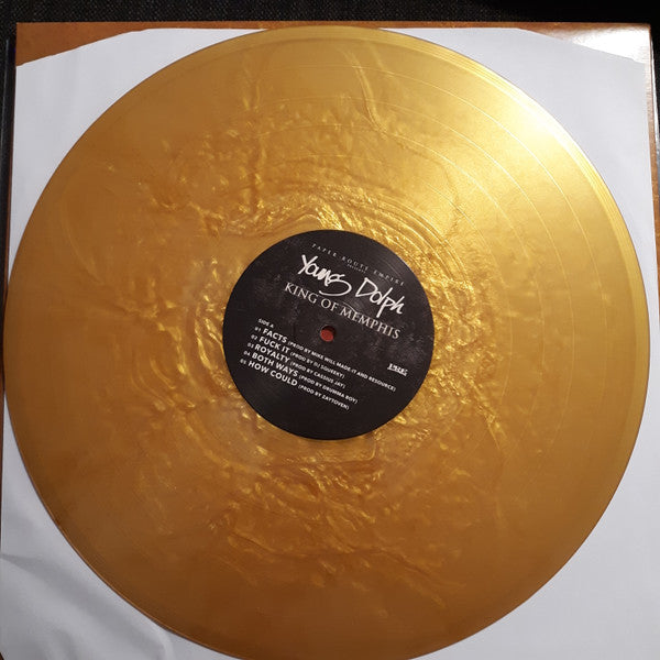 Young Dolph : King Of Memphis  (LP, Album, RE, Gol)
