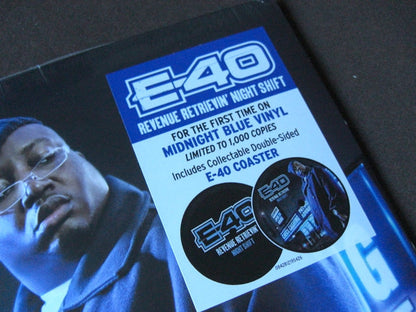 E-40 : Revenue Retrievin': Night Shift (2xLP, Album, Ltd, RE, Blu)