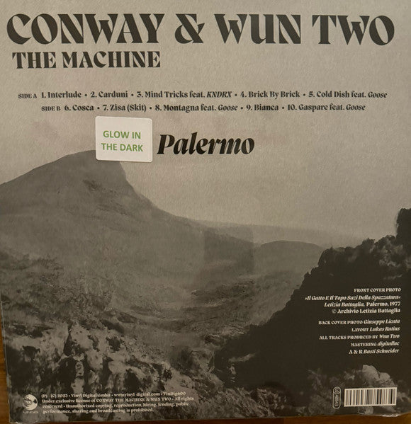 Conway The Machine & Wun Two : Palermo (LP, Album, Ltd, Glo)