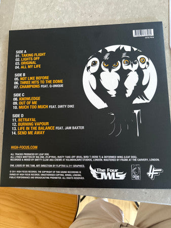 The Four Owls : Nature’s Greatest Mystery  (2xLP, RP, Gol)