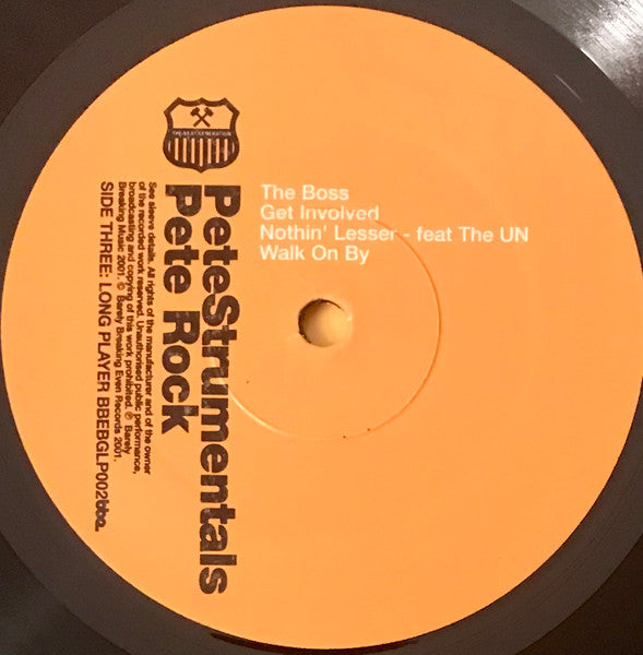 Pete Rock : PeteStrumentals (2xLP, Album)