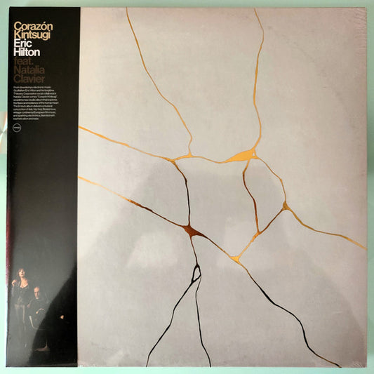 Eric Hilton, Natalia Clavier : Corazón Kintsugi (LP, Album, Whi)