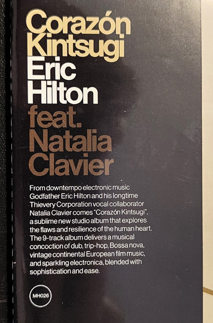 Eric Hilton, Natalia Clavier : Corazón Kintsugi (LP, Album, Whi)