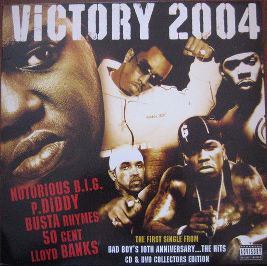 Notorious B.I.G., P. Diddy, Busta Rhymes, 50 Cent & Lloyd Banks : Victory 2004 (12", Promo)