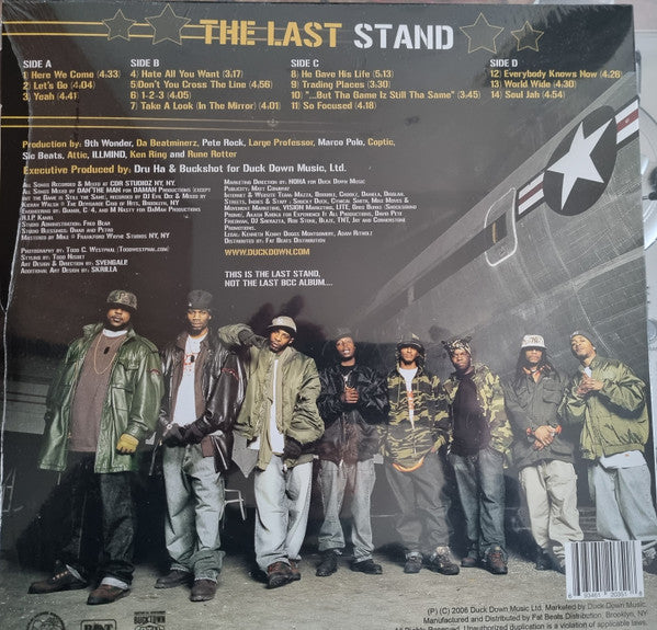 Boot Camp Clik : The Last Stand (2xLP, Album, RE)