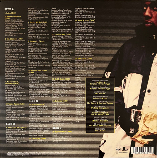 Inspectah Deck : Uncontrolled Substance (2xLP, Album, RE, Spe)