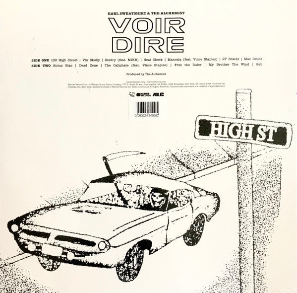 Earl Sweatshirt & Alchemist : Voir Dire (LP, Album, Ltd, Sil)