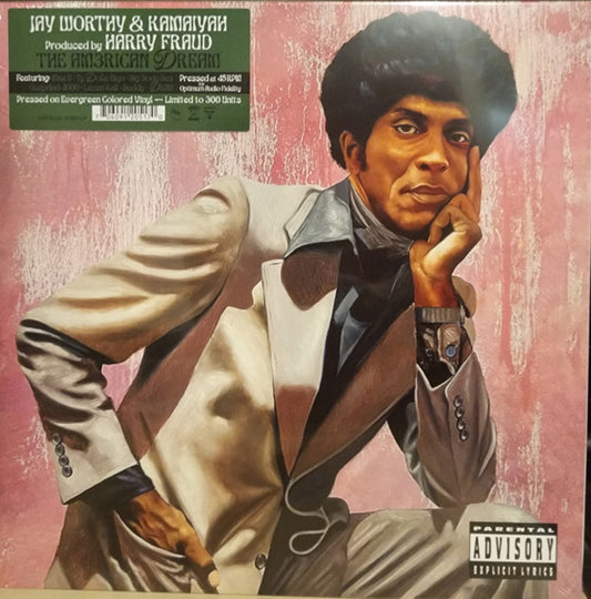 Jay Worthy, Kamaiyah, Harry Fraud : The Am3rican Dream (LP, Album, Ltd, Num, Eve)