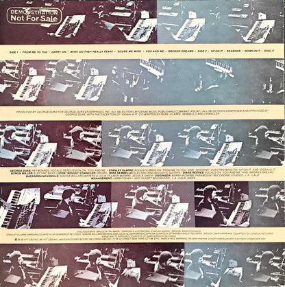 George Duke : From Me To You (LP, Album, Promo, Pit)