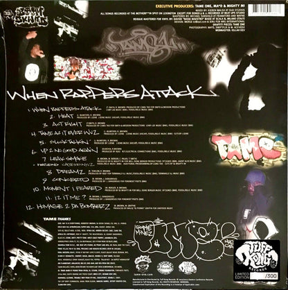 Tame One : When Rappers Attack (LP, Blu + LP, Red + Album, Ltd, Num, RE)