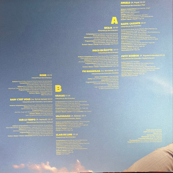 Bon Entendeur : Rivages (LP, Album, Bla)