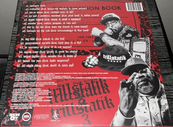 Bun B, Statik Selektah : Trillstatik 3 (LP, Album, Bla)