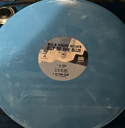 Blu (2) & Shafiq Husayn : Out Of The Blue (2xLP, Album, Ltd, Blu)